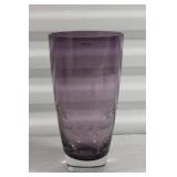 Tarnow Poland Purple Glass Vase