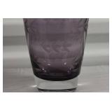 Tarnow Poland Purple Glass Vase