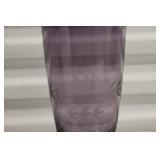 Tarnow Poland Purple Glass Vase
