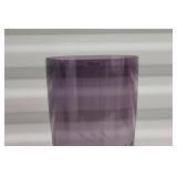 Tarnow Poland Purple Glass Vase