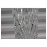 Elegant Cut Glass Crystal Vase