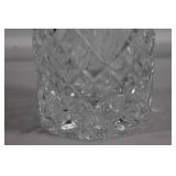 Elegant Cut Glass Crystal Vase