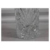 Elegant Cut Glass Crystal Vase
