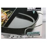 CorningWare Classic Black 24-oz Divided Dish with Serving Cradle - Ideal for Microwave