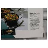 CorningWare Classic Black 24-oz Divided Dish with Serving Cradle - Ideal for Microwave