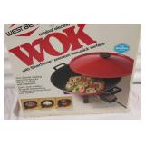 West Bend Original Electric Wok with SilverStone Premium Non-Stick Surface