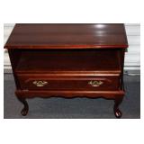 Pair of Vintage Mahogany Wood Nightstands