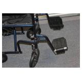 Folding Transport Wheelchair with Footrest