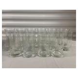 Three Sets of Water Glasses