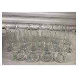 Three Sets of Water Glasses