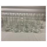 Three Sets of Water Glasses