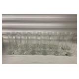 Three Sets of Water Glasses
