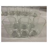 Three Sets of Water Glasses