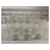 Three Sets of Water Glasses