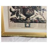 Lot of 12 Floral Art Pieces