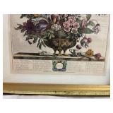 Lot of 12 Floral Art Pieces
