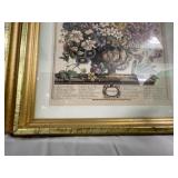 Lot of 12 Floral Art Pieces