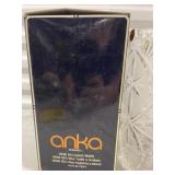 Anka Handmade Cut-Glass Crystal Vase
