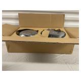 Set of 2 Nonstick Green Saucepans from the Todd English Collection