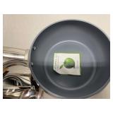 Set of 2 Nonstick Green Saucepans from the Todd English Collection