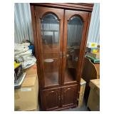Glass-fronted Curio Cabinet