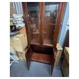 Glass-fronted Curio Cabinet