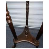 Marble-topped End Table
