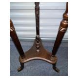 Marble-topped End Table