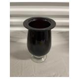 Deep Red Vase