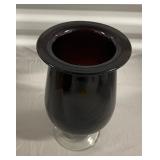 Deep Red Vase