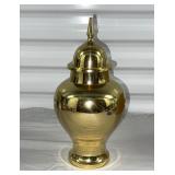 Vintage Brass Urn with Lid