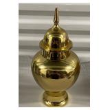 Vintage Brass Urn with Lid