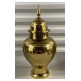 Vintage Brass Urn with Lid