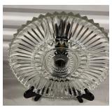 Cut Glass Relish Tray