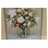 Pair of Framed Floral Paintings