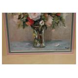 Pair of Framed Floral Paintings