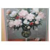 Pair of Framed Floral Paintings