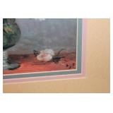Pair of Framed Floral Paintings