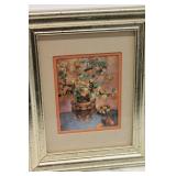 Pair of Framed Floral Still Life Paintings