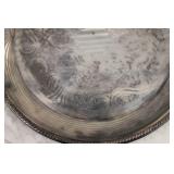 FB Rogers Silver Co. Silver Plated Tea Set with Tray