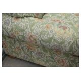 Custom Made Floral Pattern Sofa