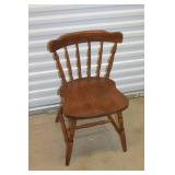 Vintage Wooden Spindle Back Chair
