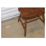 Vintage Wooden Spindle Back Chair