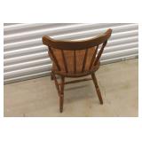 Vintage Wooden Spindle Back Chair