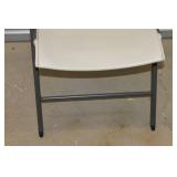 Lifetime Beige Folding Chair