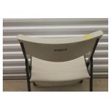 Lifetime Beige Folding Chair