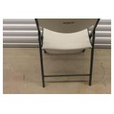 Lifetime Beige Folding Chair