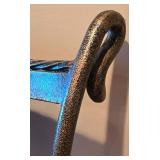 Pair of Quality Wood and Metal Dining Chairs
