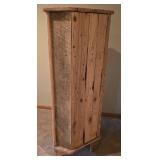 Rustic Corner Cabinet