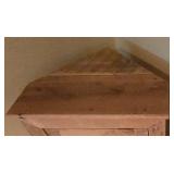 Rustic Corner Cabinet